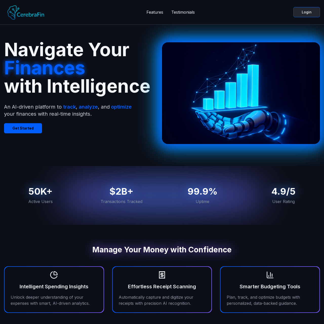 CerebraFin App